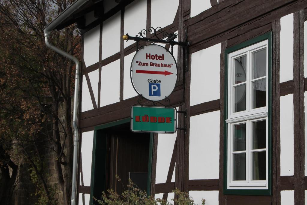 Hotel Zum Brauhaus Quedlinburg Exterior foto