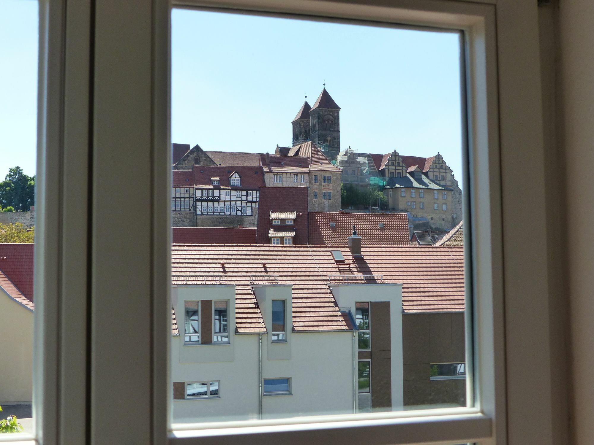 Hotel Zum Brauhaus Quedlinburg Exterior foto